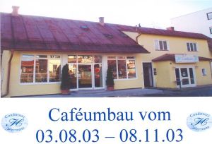 Cafe-Umbau